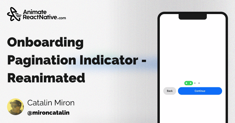 Create an Animated Onboarding Flow with React Native Reanimated